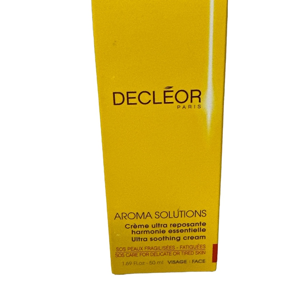 Decleor Paris Aroma Solutions Ultra Soothing Cream 1.69 Oz 50ml NIB